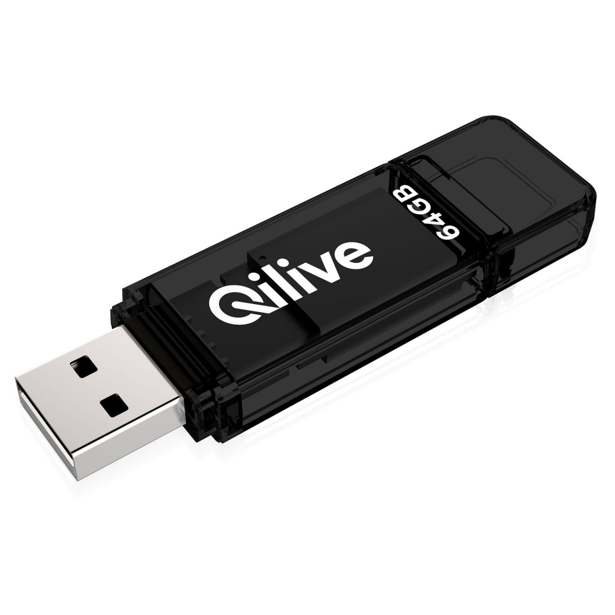 QILIVE Clé USB 256GO USB 3.2 K103 - Gris pas cher 