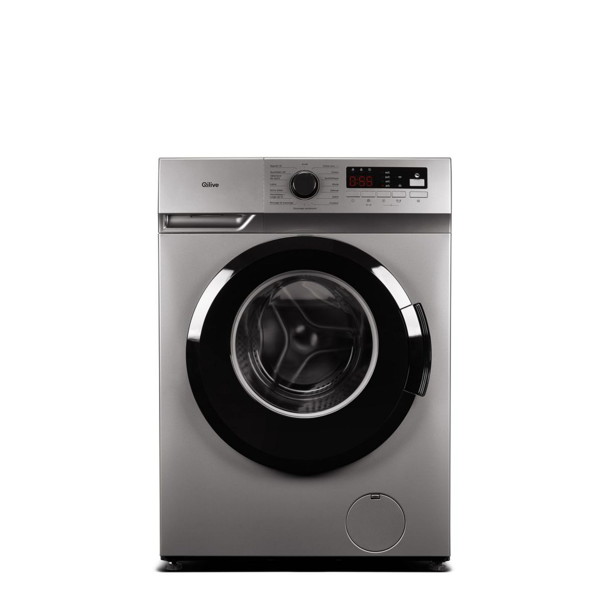 QILIVE Lave linge hublot 600082787, 7 kg, 1400 T/min pas cher