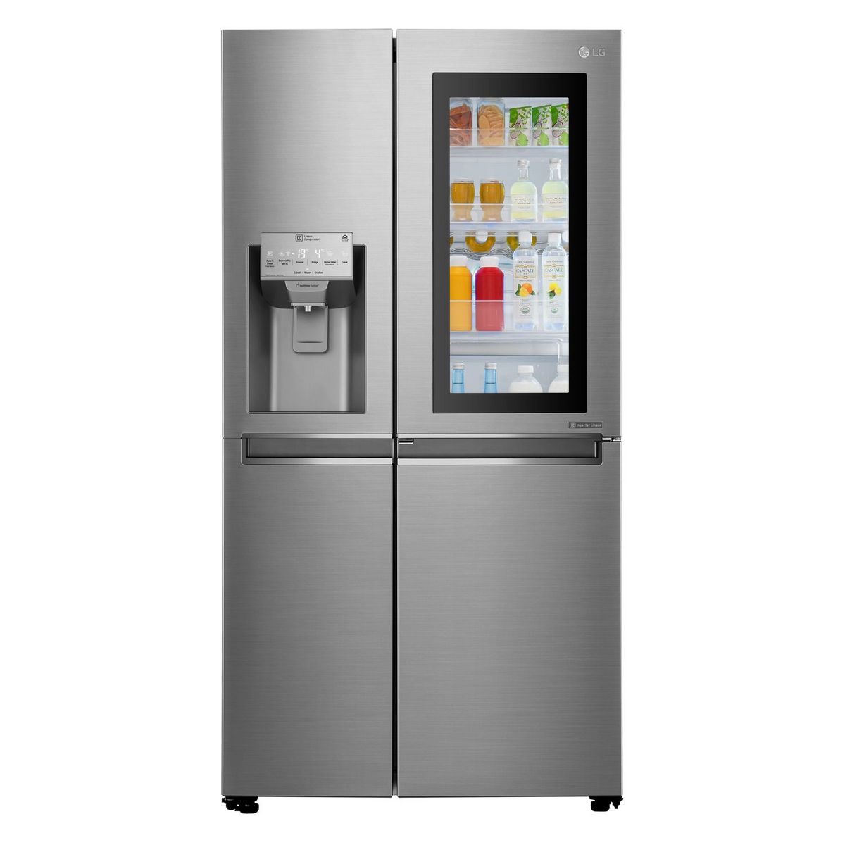 LG Réfrigérateur américain GSI960PZAZ, 625 l, Froid ventilé No frost