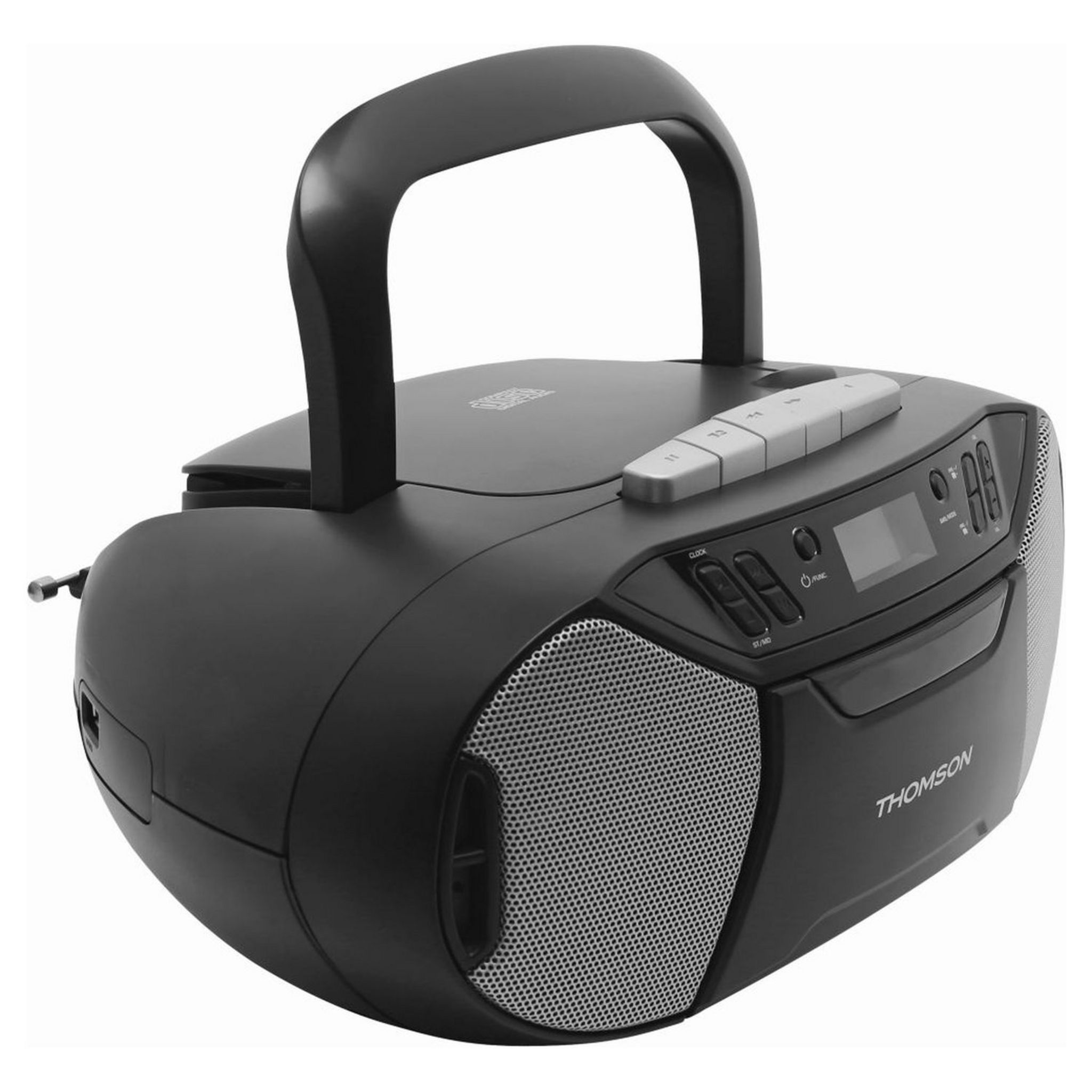 THOMSON Radio Cassette/CD/USB portable - Noir - RK250UCD pas cher 