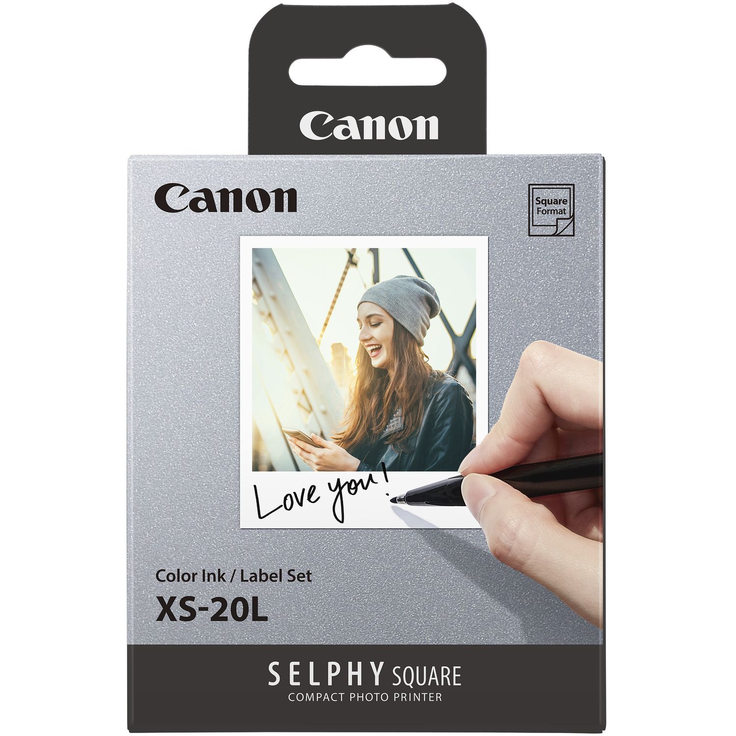 CANON Film photo XS20L Selphy Square QX10 x20 feuilles pas cher