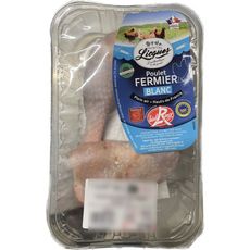 LICQUES Cuisses de poulet fermier blanc IGP Label Rouge 400g