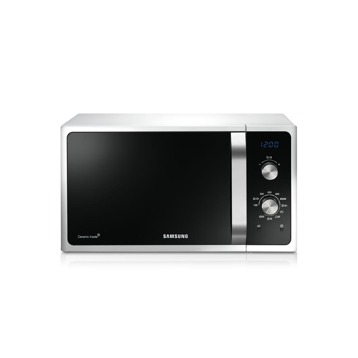 SAMSUNG Micro-ondes grill MG28F303EAW - 900 W - Capacité 28 L - Blanc pas  cher 