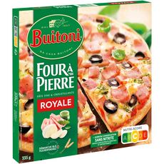 BUITONI Four à Pierre - Pizza royale 335g