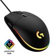 logitech souris gaming g203 lightsync filaire rvb