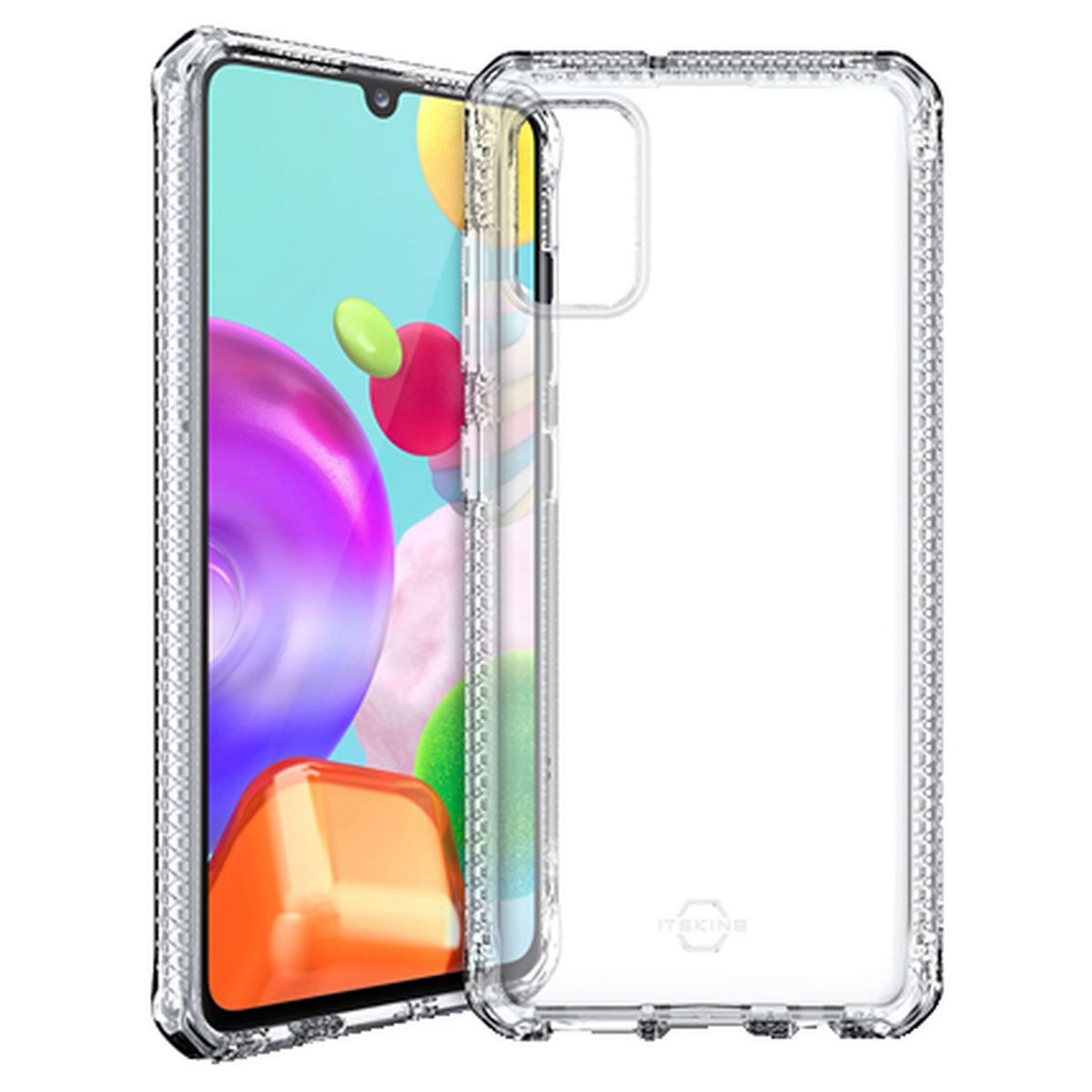 ITSKINS Coque pour Samsung Galaxy A41 - Transparent pas cher 