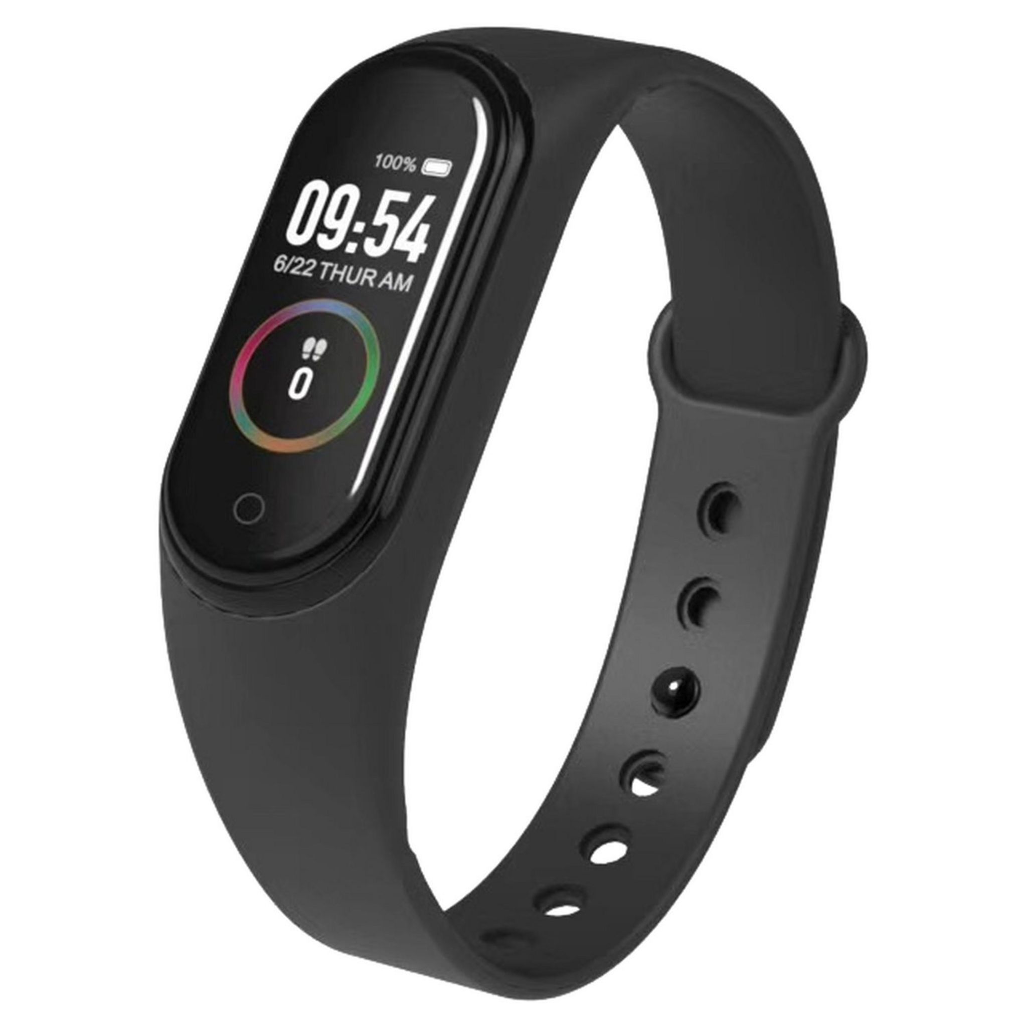 ABYX Montre connect e fit Soft Noir pas cher Auchan