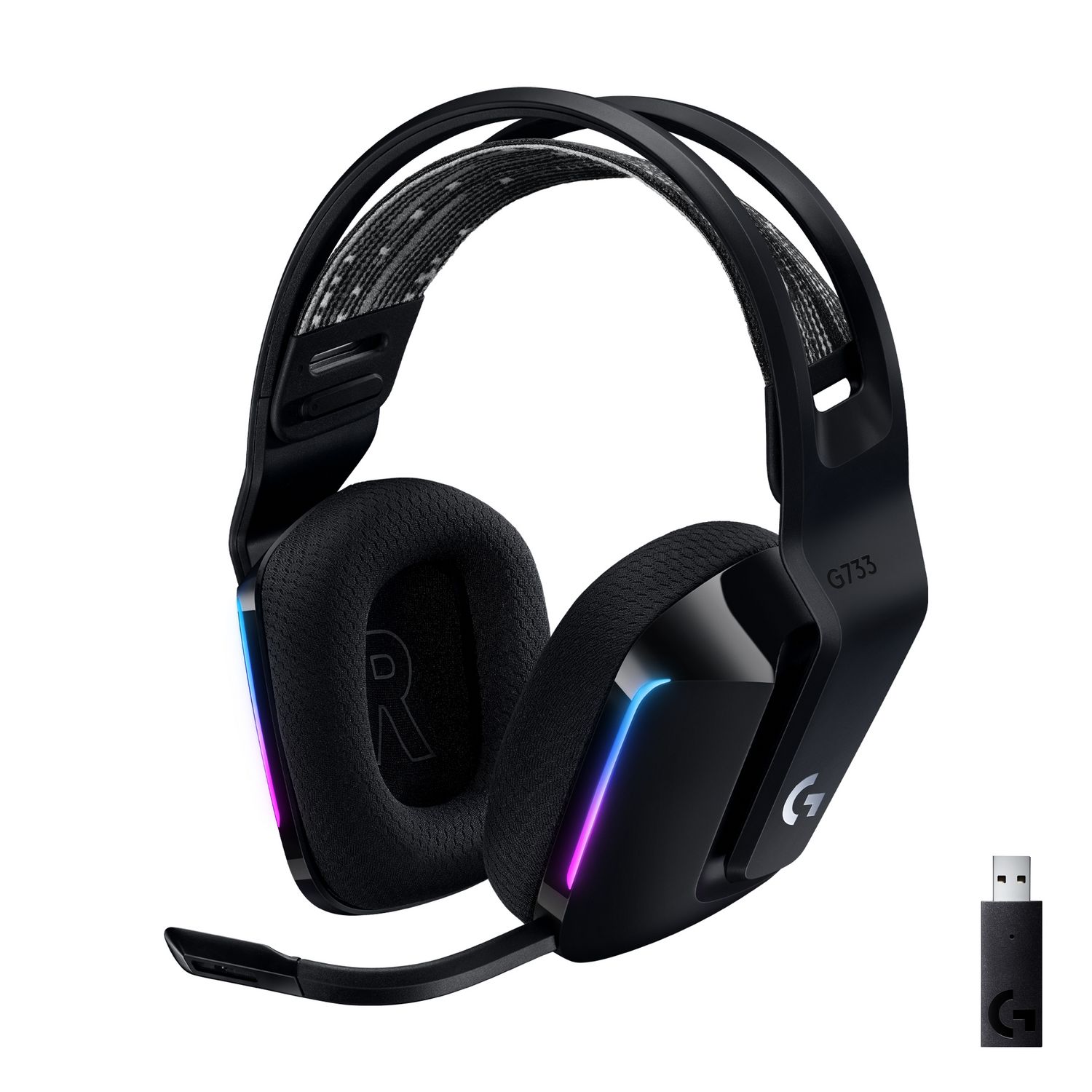 Casque LOGITECH G PRO Gaming G733 - Noir - Coop Zone