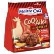 MAITRE COQ Coq'Ailes Manchons de poulet farinés et marinés cuits 1 à 2 portions 250g