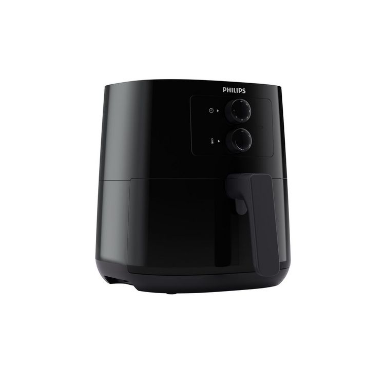 Philips Essential Airfryer L Avec Technologie Rapid Air, Air fryer 13 en 1,  Digitale, Application de Recette NutriU, 0,8 kg, 4,1 l, 1400 Watts, 4  Portions, Noir (HD9252/90) 