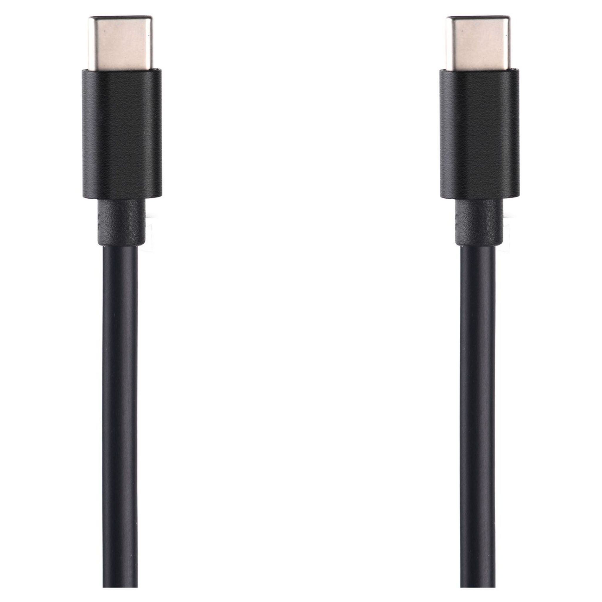 Câble USB-C vers USB-C de 2M, Charge et Synchronisation - Noir - Français