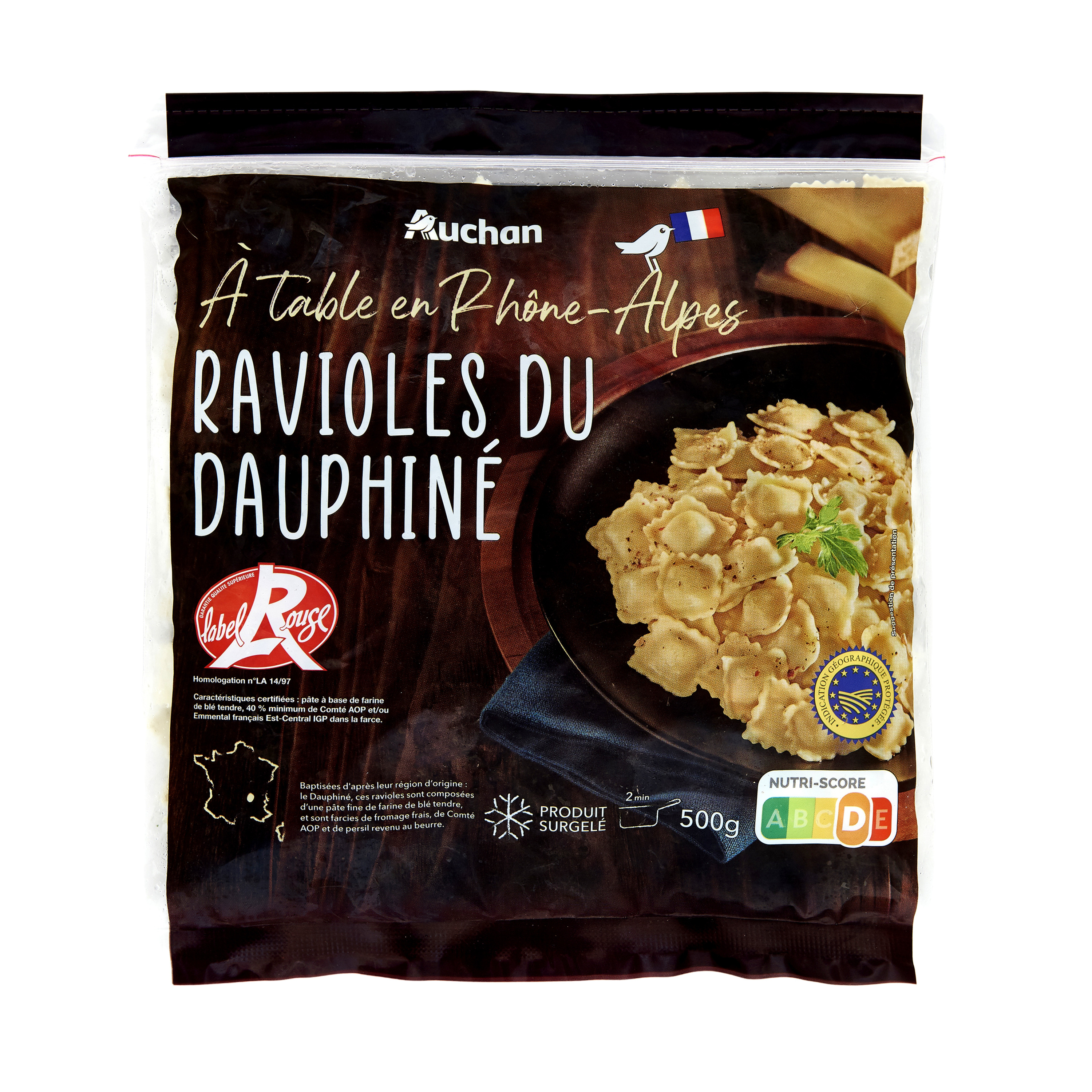 Ravioles du Dauphiné surgelés Picard