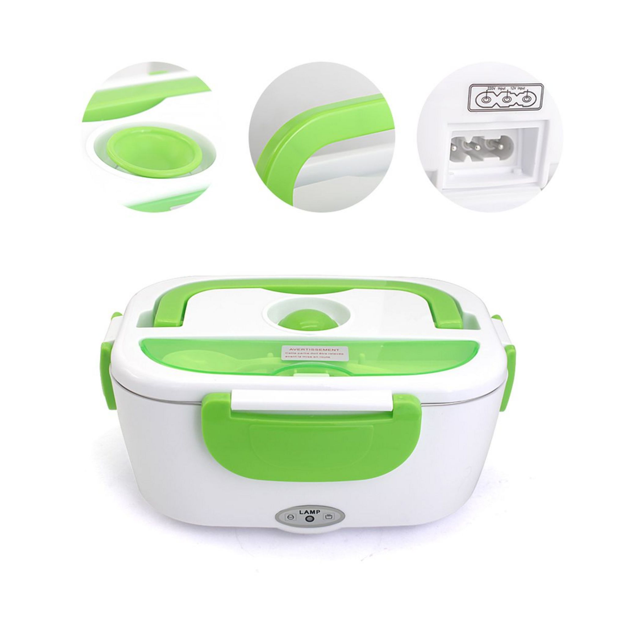 Lunch Box Chauffante Verte