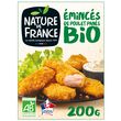 NATURE DE FRANCE Emincés de poulet panés bio 200g