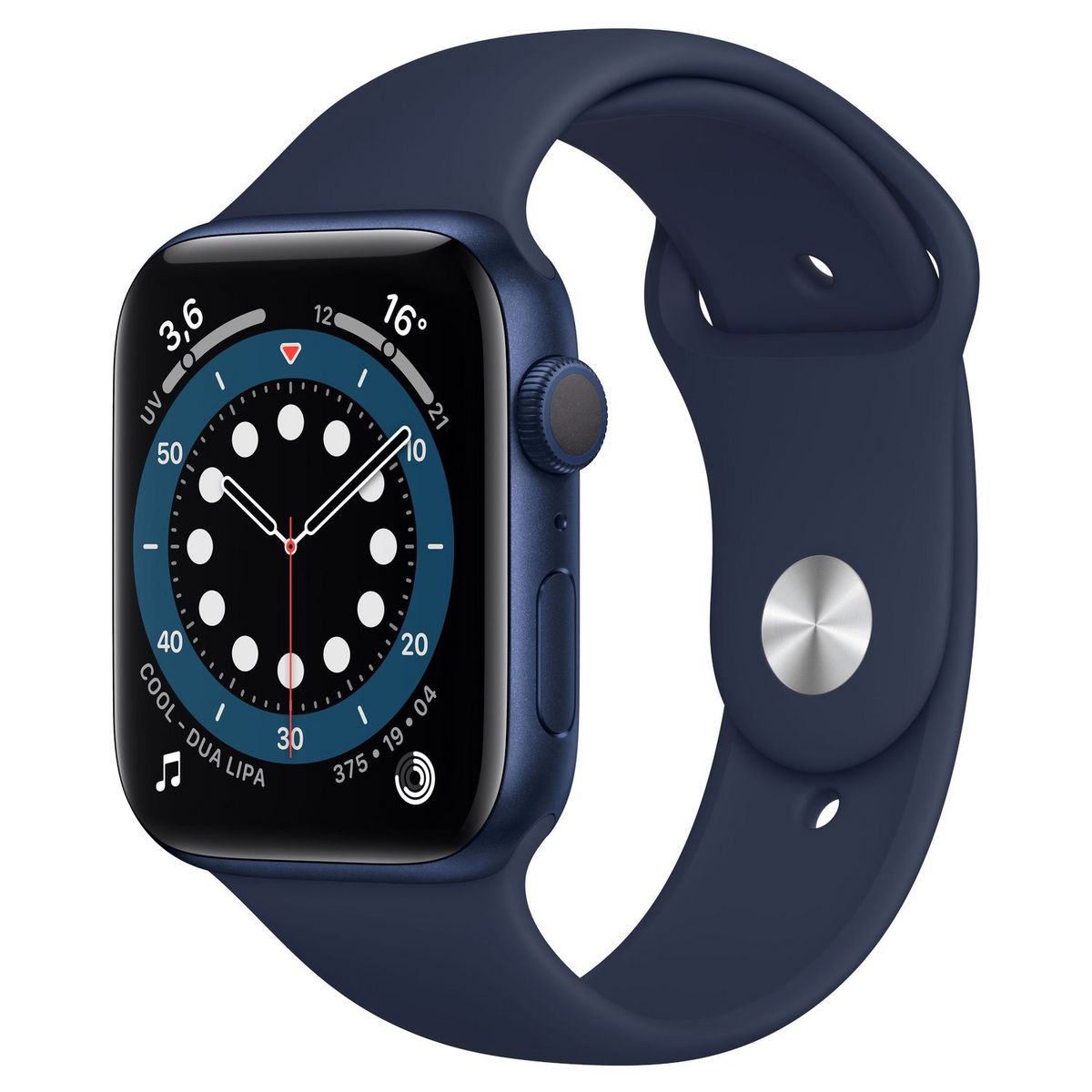 APPLE Montre connect e Apple Watch 44MM Alu Bleu Series 6 pas cher