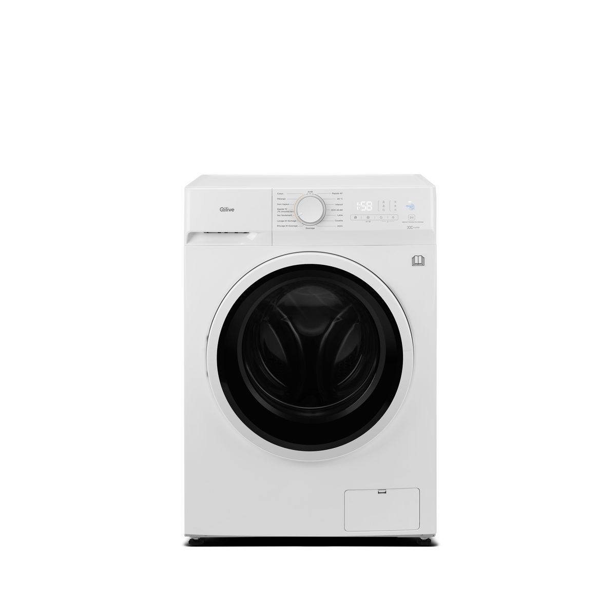 Lave linge séchant hublot 600 082 849, 10 kg lavage, 7 kg séchage, 1500  T/min