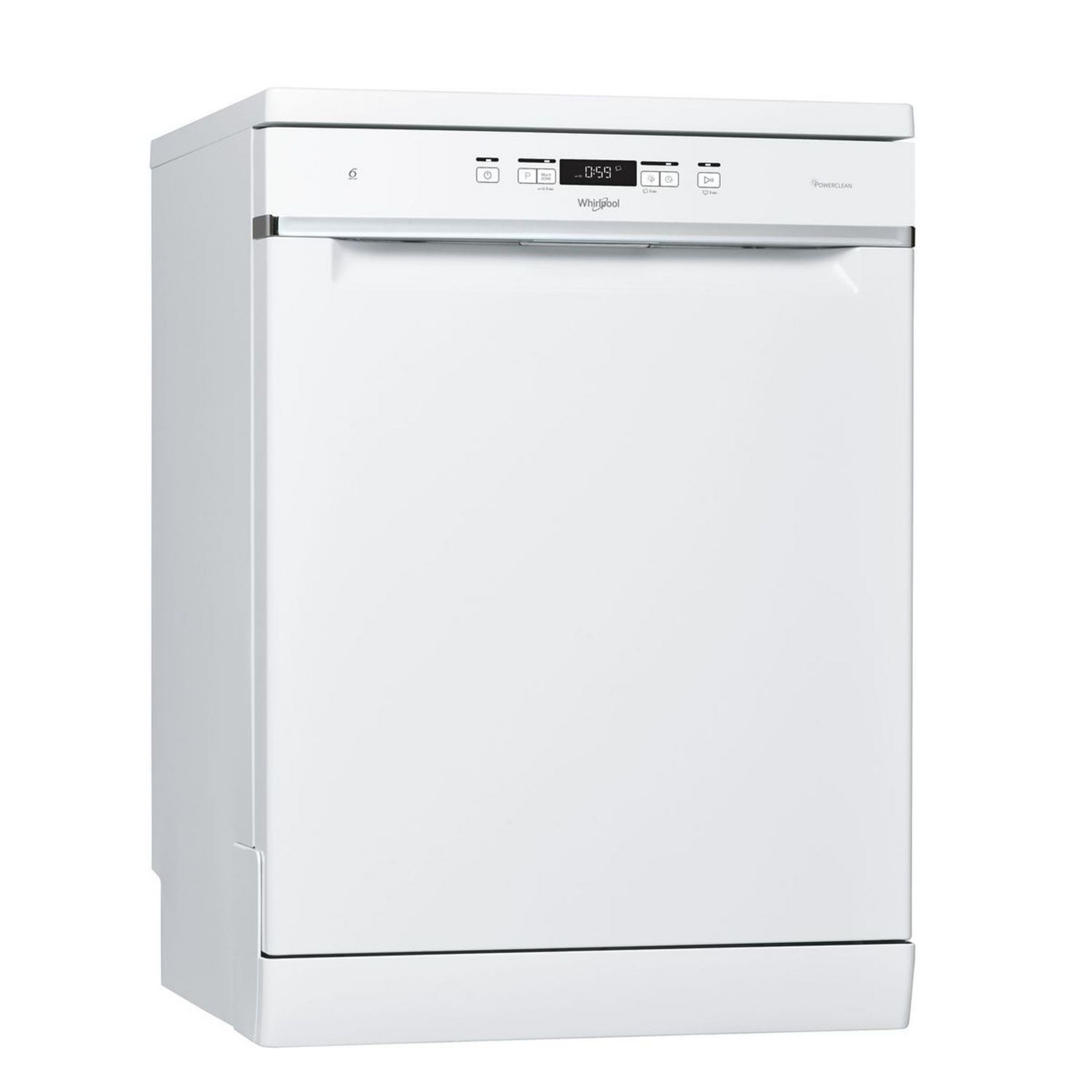 WHIRLPOOL Lave vaisselle pose libre WFC3C33PF, 14 couverts, 60 cm