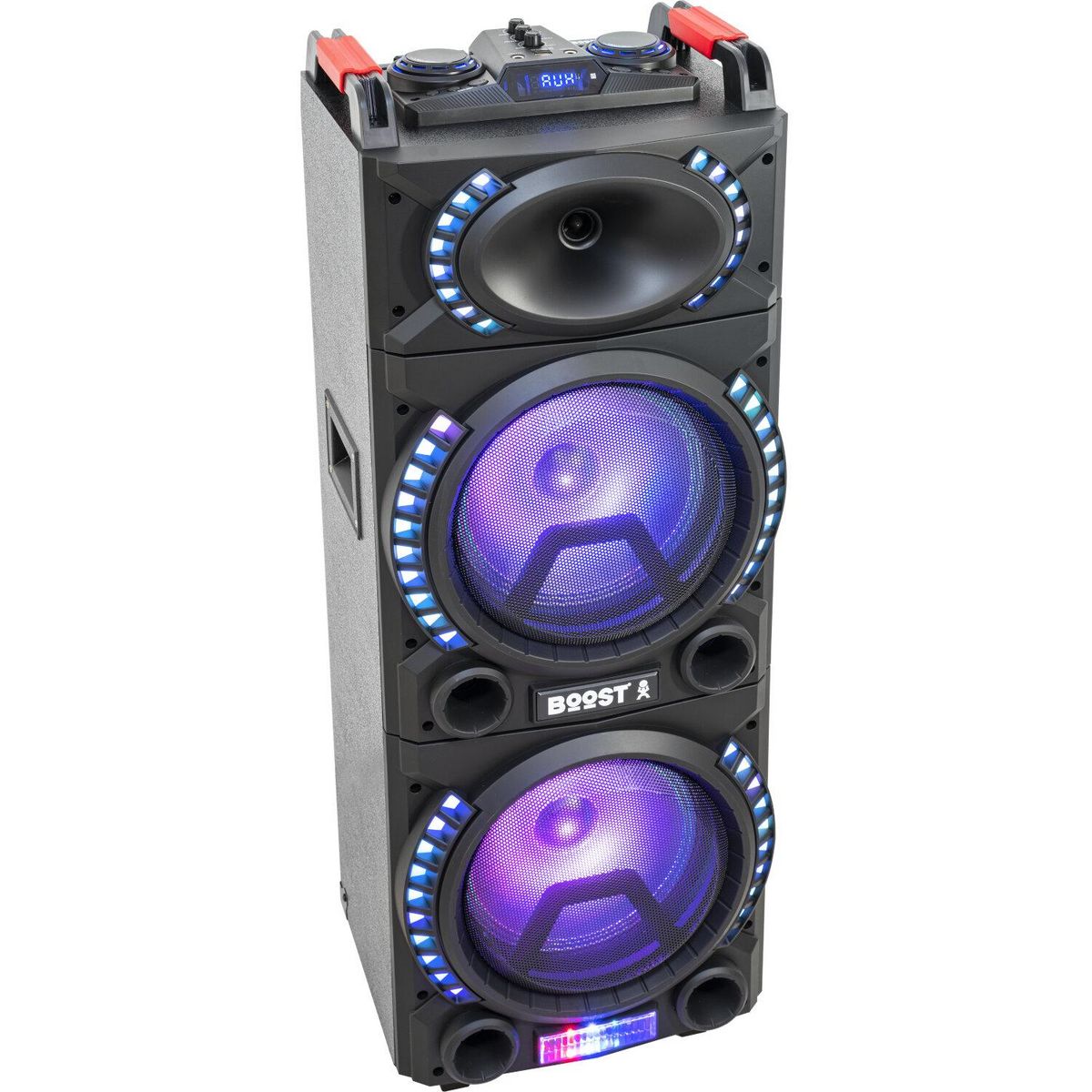 BOOST Enceinte Active DJ Bluetooth - Noir - STUPDJ20 pas cher