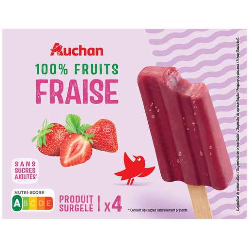 Bâtonnets De Fruits À La Fraise 100g – Elmercado