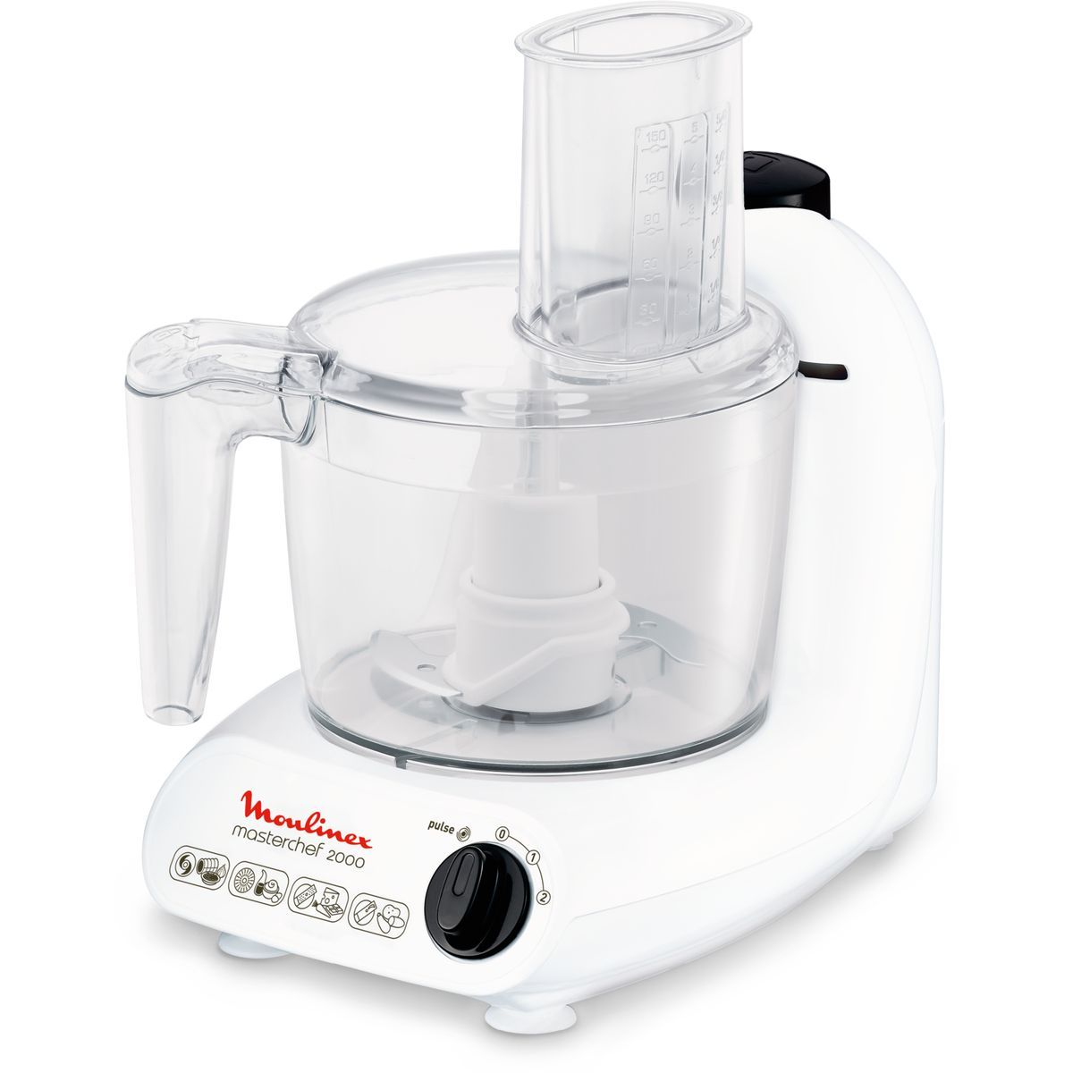 MOULINEX Robot multifonction Masterchef FP211110 - Blanc pas cher