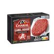 CHARAL Steaks hachés façon bouchère 12%MG Label Rouge 4x110g