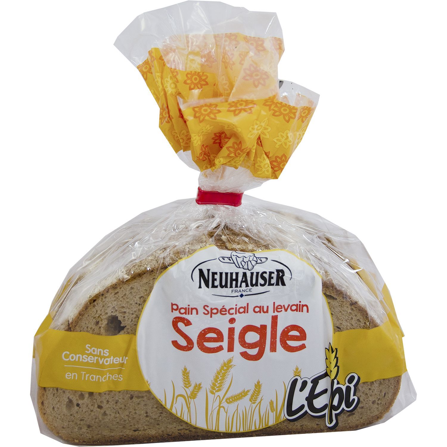 NEUHAUSER Pain de seigle tranché 500g pas cher 