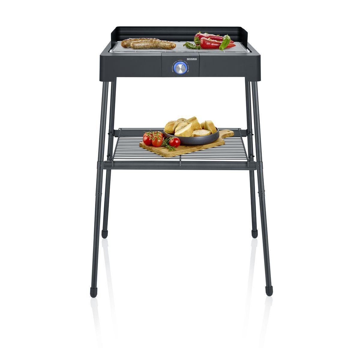 Barbecue Électrique Sur Pied 55cm 2200w - Vg350big - Barbecue électrique BUT