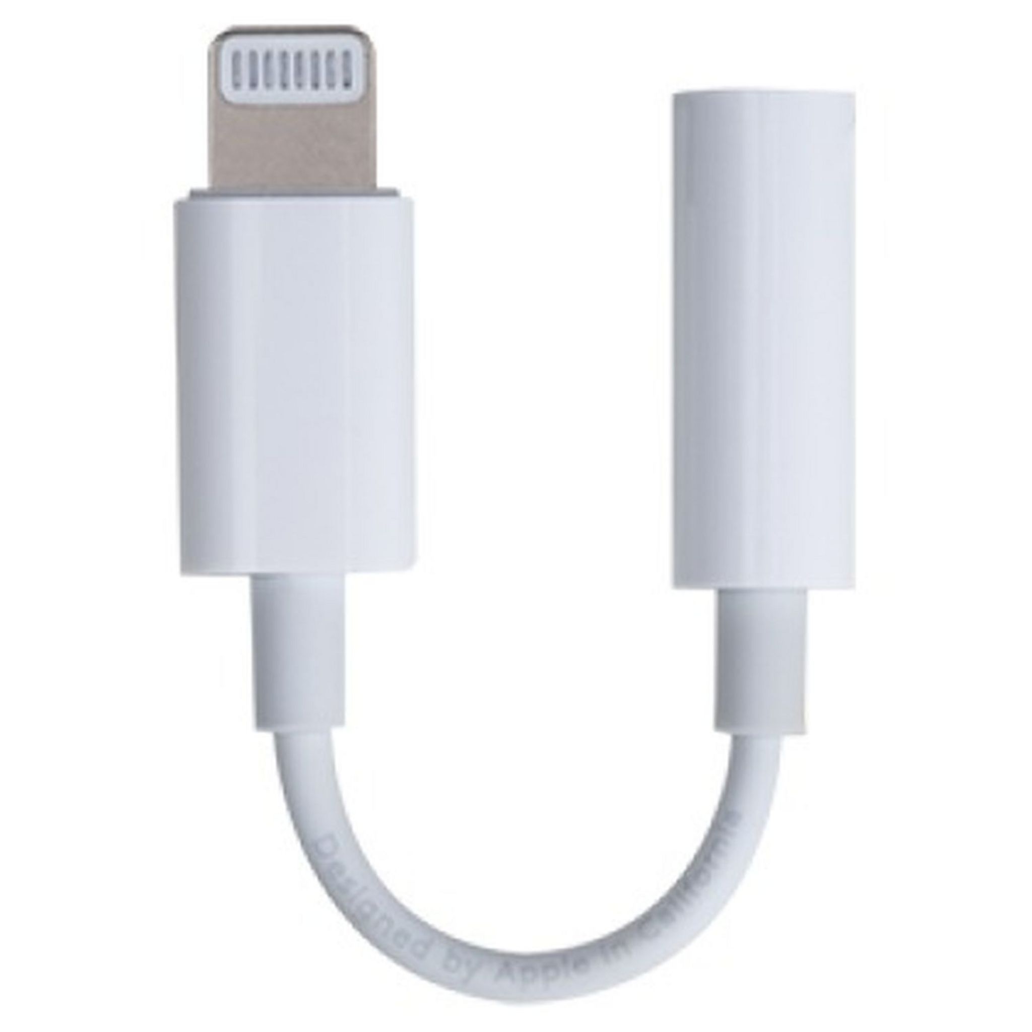 Adaptateur pour embout Lightning vers prise Jack 3,5mm iPhone Blanc -  Adaptateur et convertisseur - Achat & prix