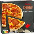 AUCHAN Pizza au chorizo cuite sur pierre  2 personnes 390g
