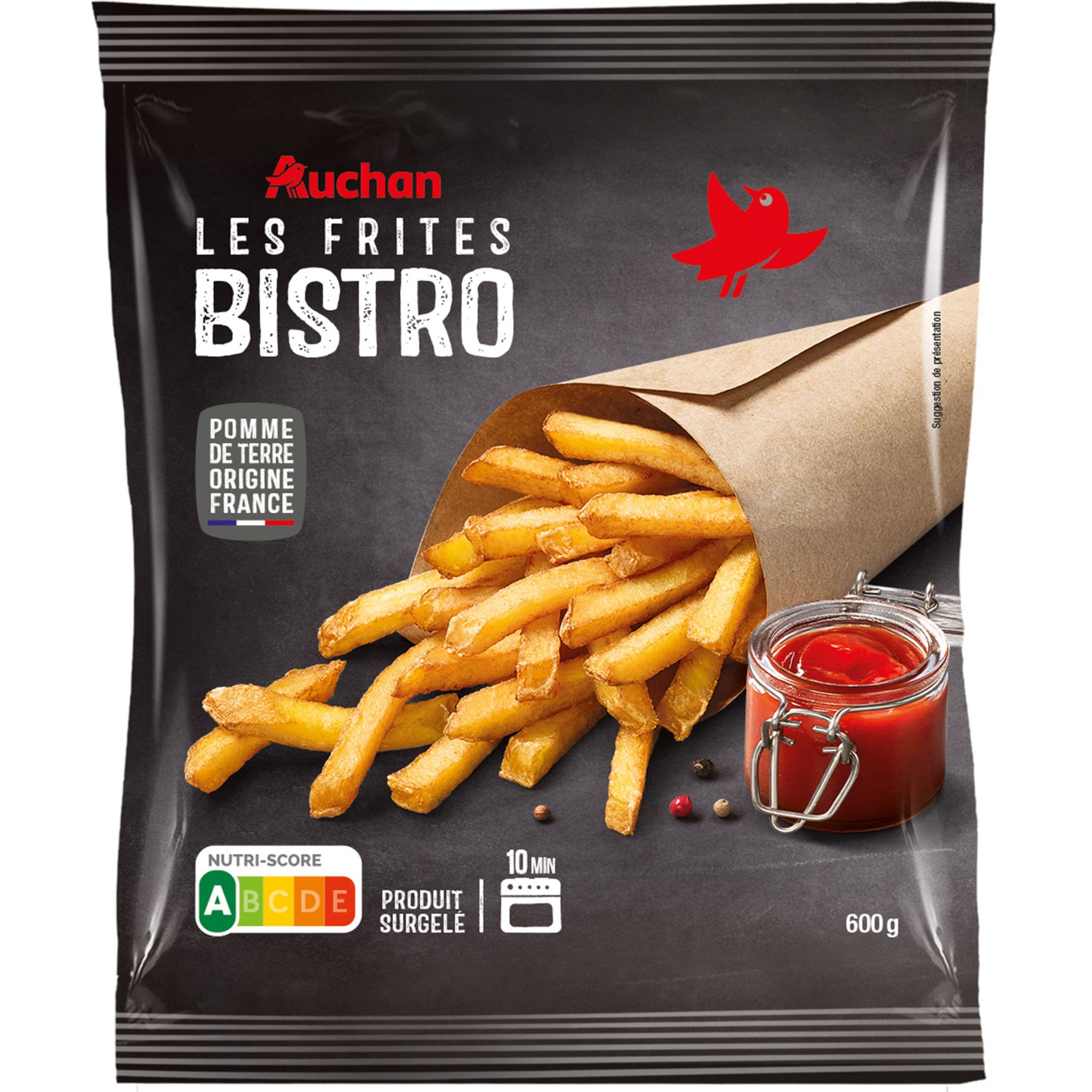 AUCHAN Frites bistro 600g pas cher - Auchan.fr