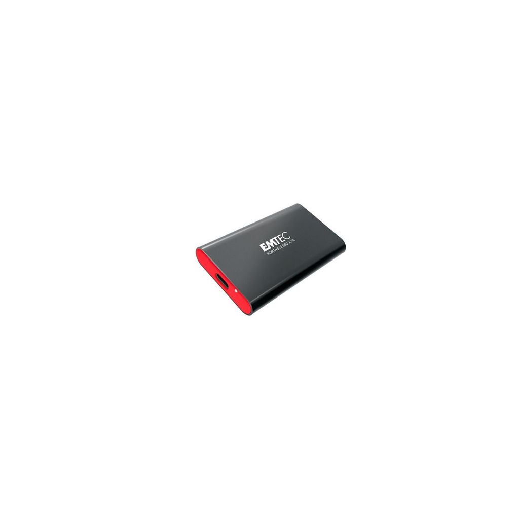 EMTEC Disque dur externe SSD X210 1 To - USB 3.2 - Noir et