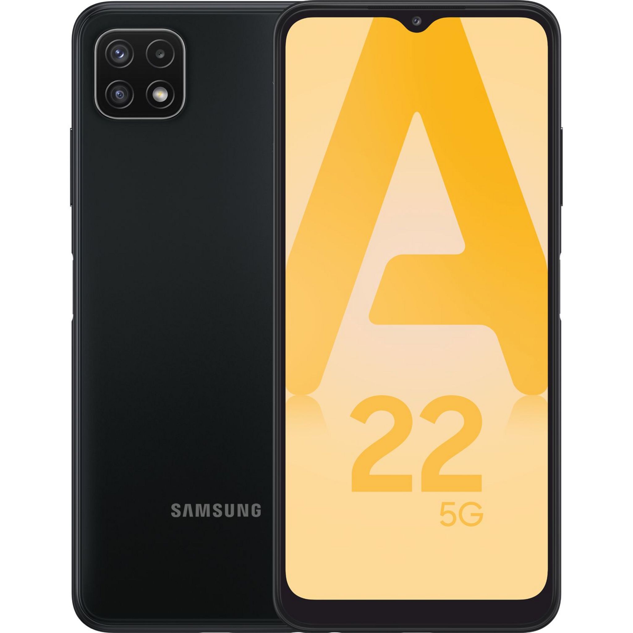 SAMSUNG Smartphone Galaxy A22 5G Gris 128 Go pas cher 
