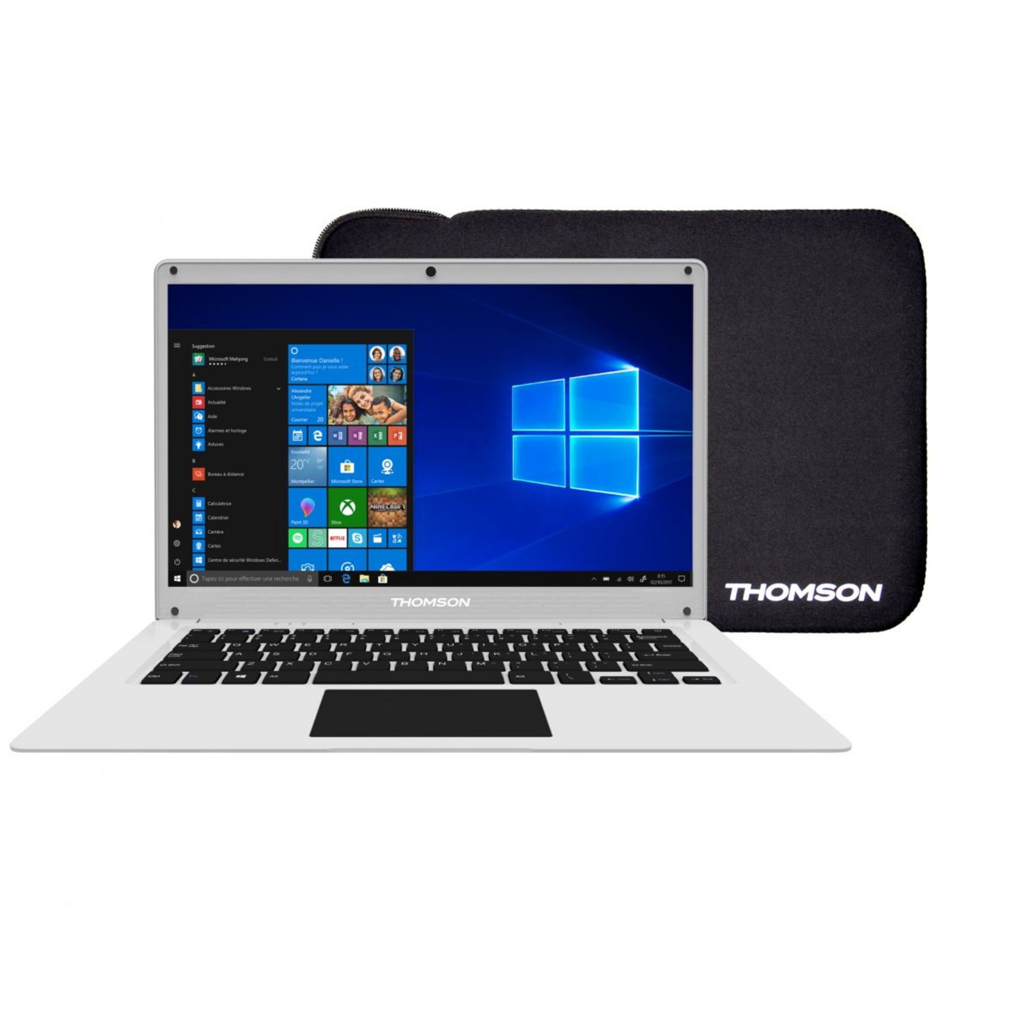 THOMSON Notebook K14C4T128 - PC portable 14.1 - Intel Celeron - 8 Go RAM -  128 Go SSD - Windows 11 Pas Cher