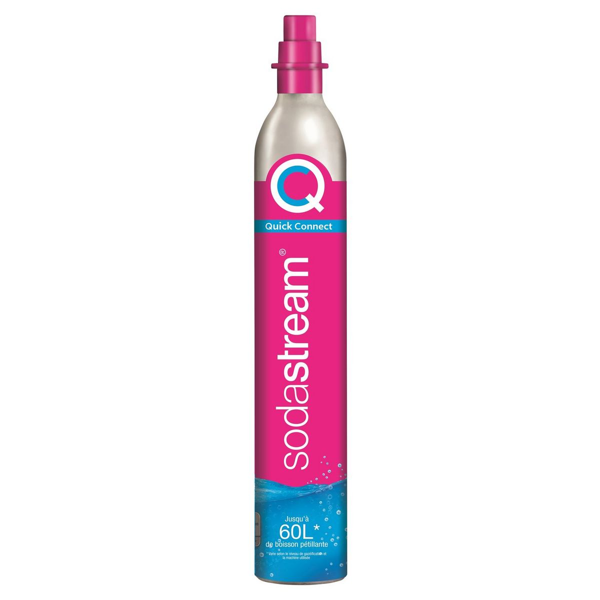 SODASTREAM Cylindre à clipser CQC - Rose pas cher 