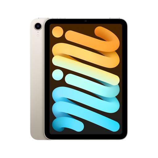 Apple iPad mini (2021) 64 Go Wi-Fi Lumière stellaire - Tablette