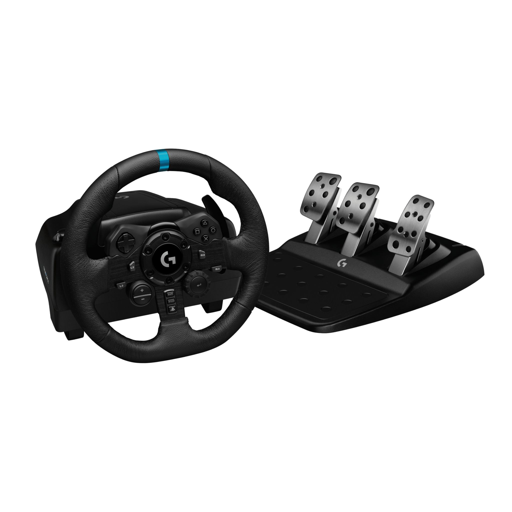 LOGITECH Volant de Course et Pédales G923 pour PS4/PC pas cher 