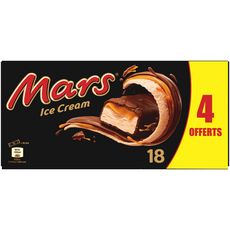 MARS Barre glacée au caramel 18 dont 4 offerts 720g