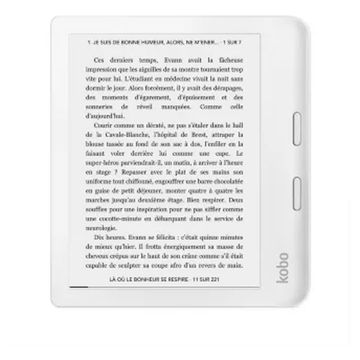 Liseuse Numérique Kobo Libra H2O Blanc - Liseuse eBook
