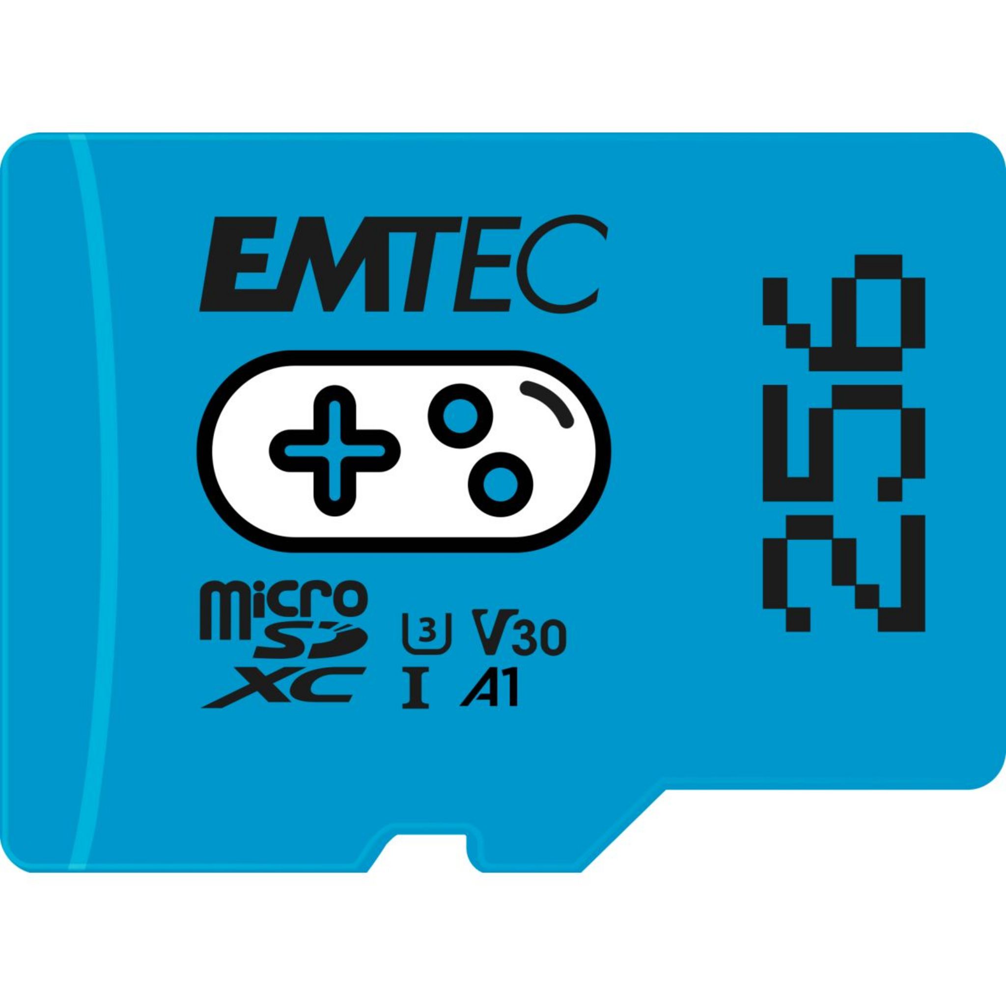 EMTEC Carte Micro SDXC Gaming 128 Go - Vert pas cher 