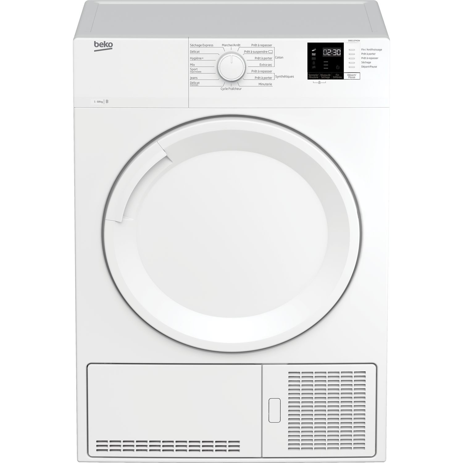 ELECTROLUX Sèche-linge porte pleine EW6C4723SC, 7 Kg, Condensation