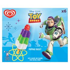 MIKO Toy Story Glace à l'eau aromatisé 6 pièces 342g