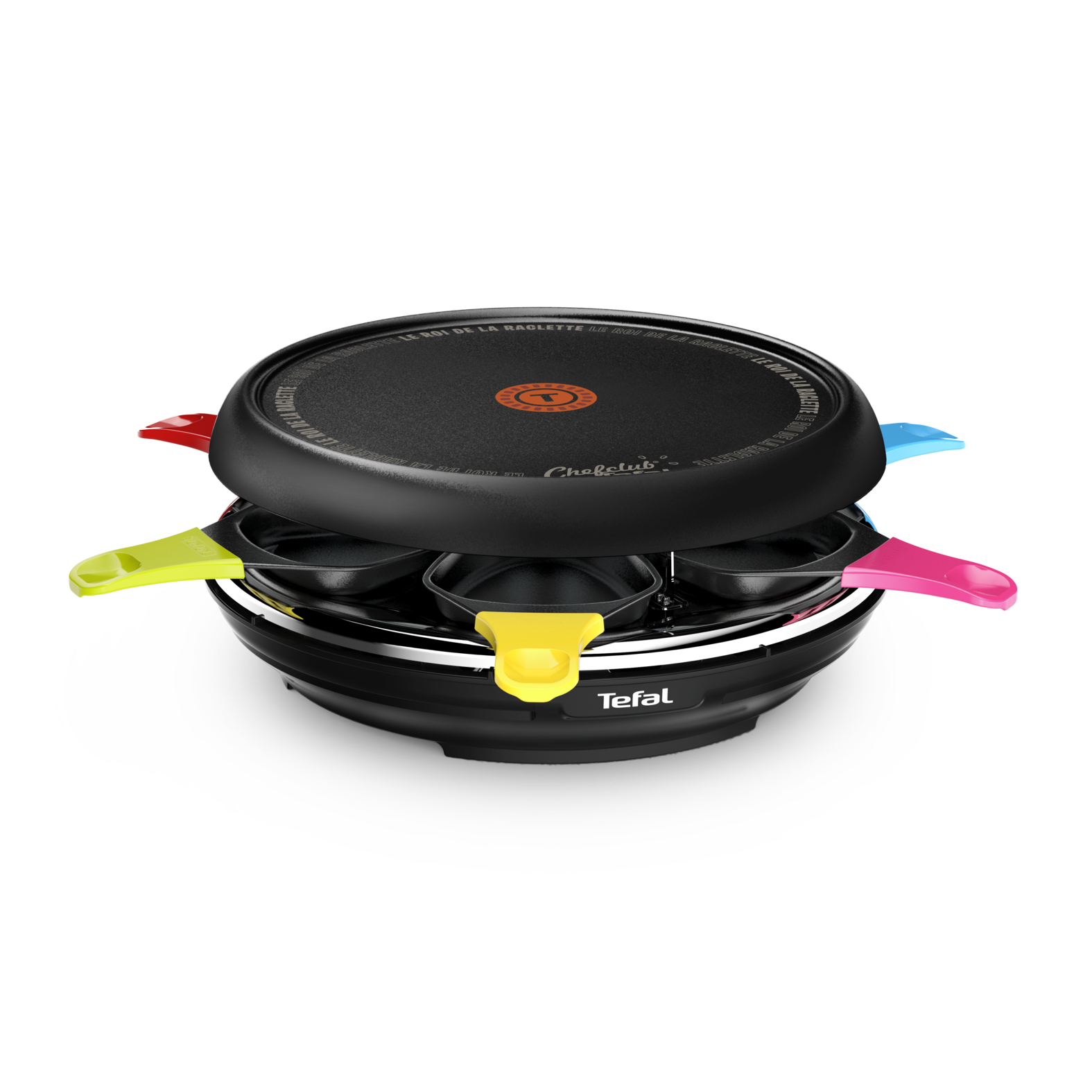 Raclette Tefal appareil à Raclette 6 en 1 pour 6 personnes 850W noir