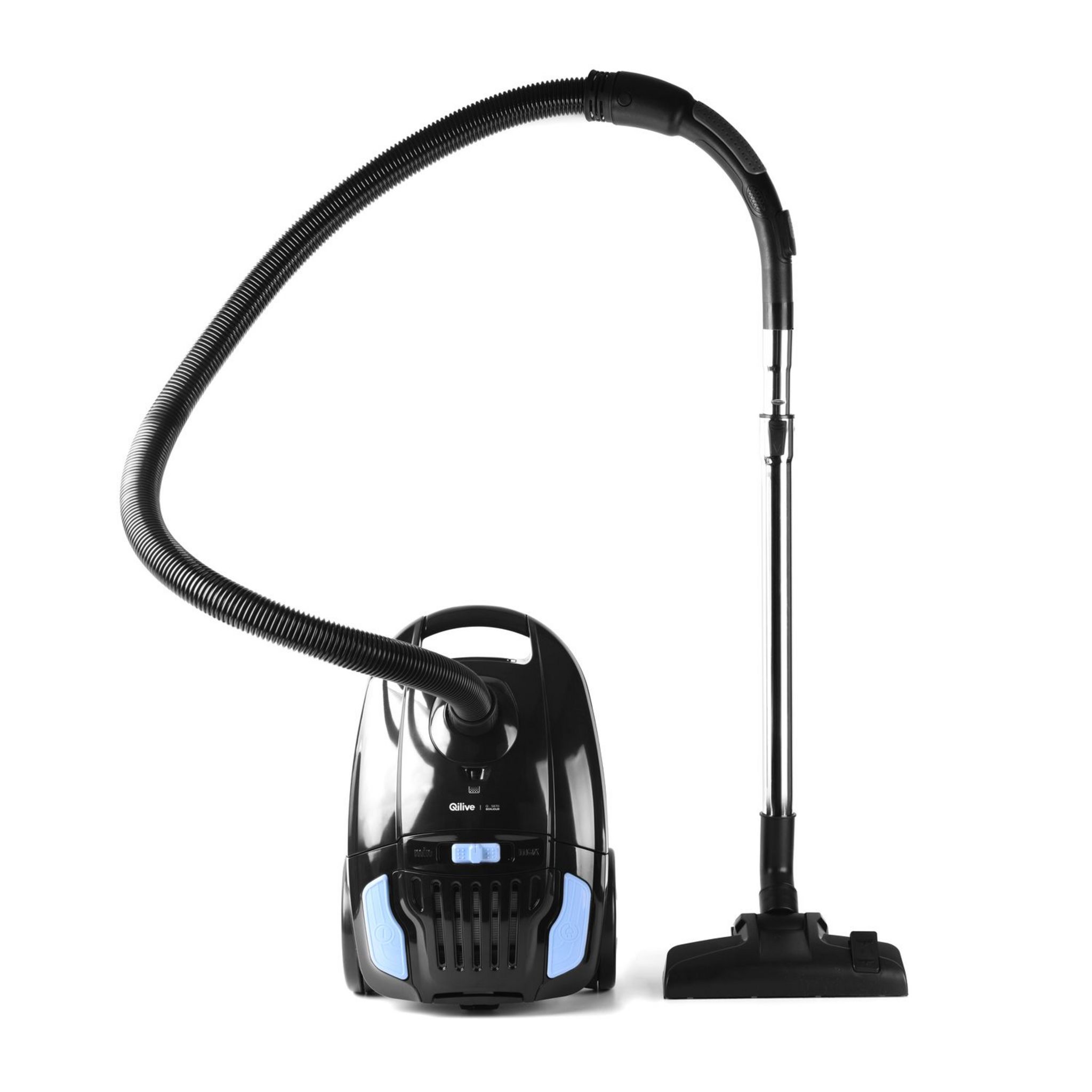 QILIVE Aspirateur traineau avec sac Q.5870 Noir pas cher Auchan.fr