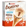 Kinder KINDER Bueno cônes glacés aux noisettes et chocolat blanc