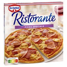 DR OETKER Ristorante pizza spéciale salami jambon champignons 345g