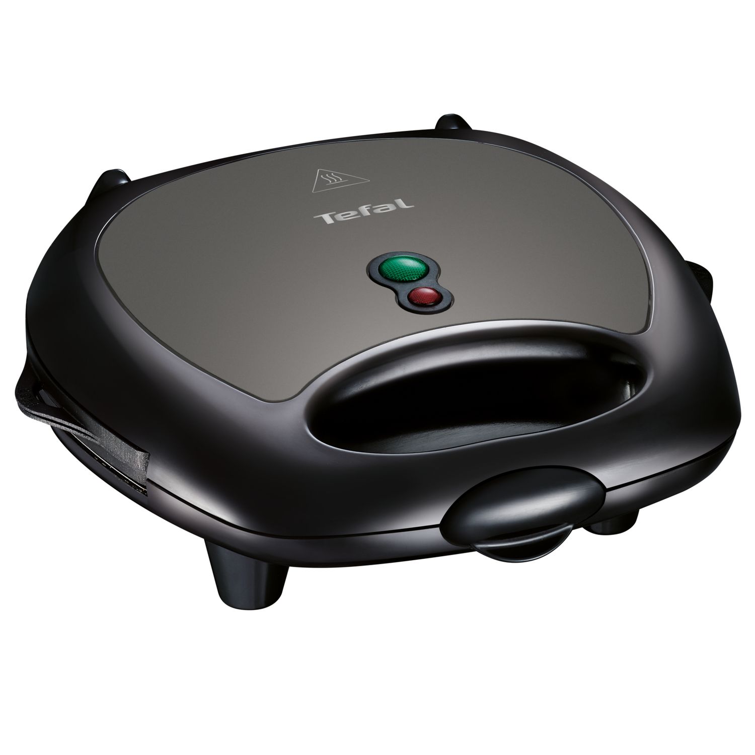 TEFAL Gaufrier croque-monsieur 3-en-1 SW614B01 - Gris noir pas