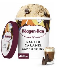 HAAGEN DAZS Pot de crème glacée caramel salée cappuccino 400g