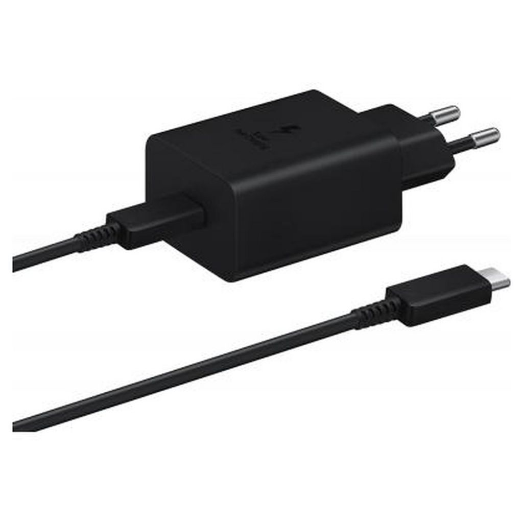 Câble double USB-C officiel Samsung alimentation & charge – Noir