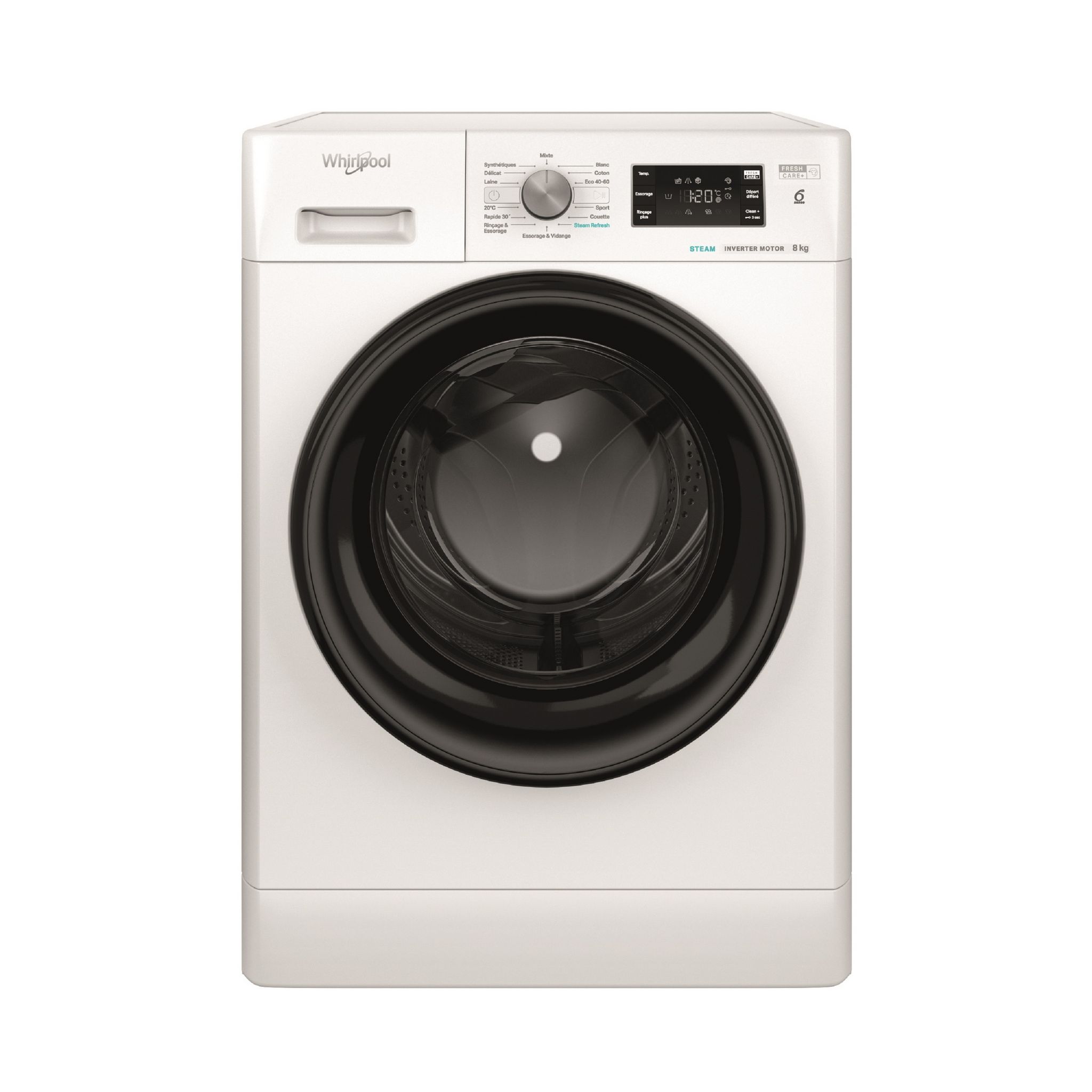 SAMSUNG Lave linge ADD WASH hublot WW80T554DTW, 8 kg, 1400 T/min pas cher 