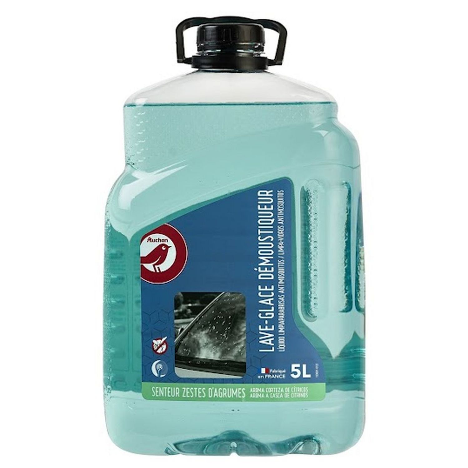 AUCHAN LAVE GLACE 0°C AGRUME - 5L pas cher 